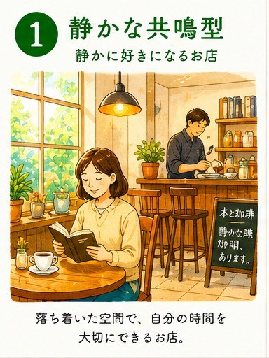 静かな共鳴型のイメージ